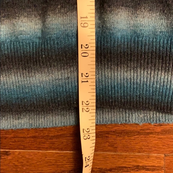 The Limited blue gray and black sweater. SzS - Picture 6 of 6